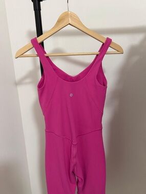 lululemon athletica Hot Pink One-Piece Jumpsuit Romper